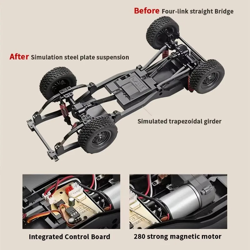 1/12 Scale RC 4WD