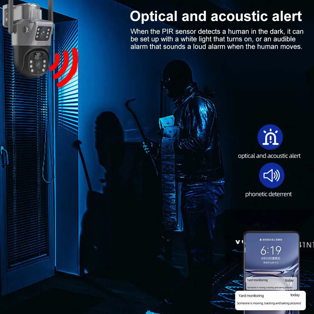 Wireless Solar Powered CCTV Surveillance Camera