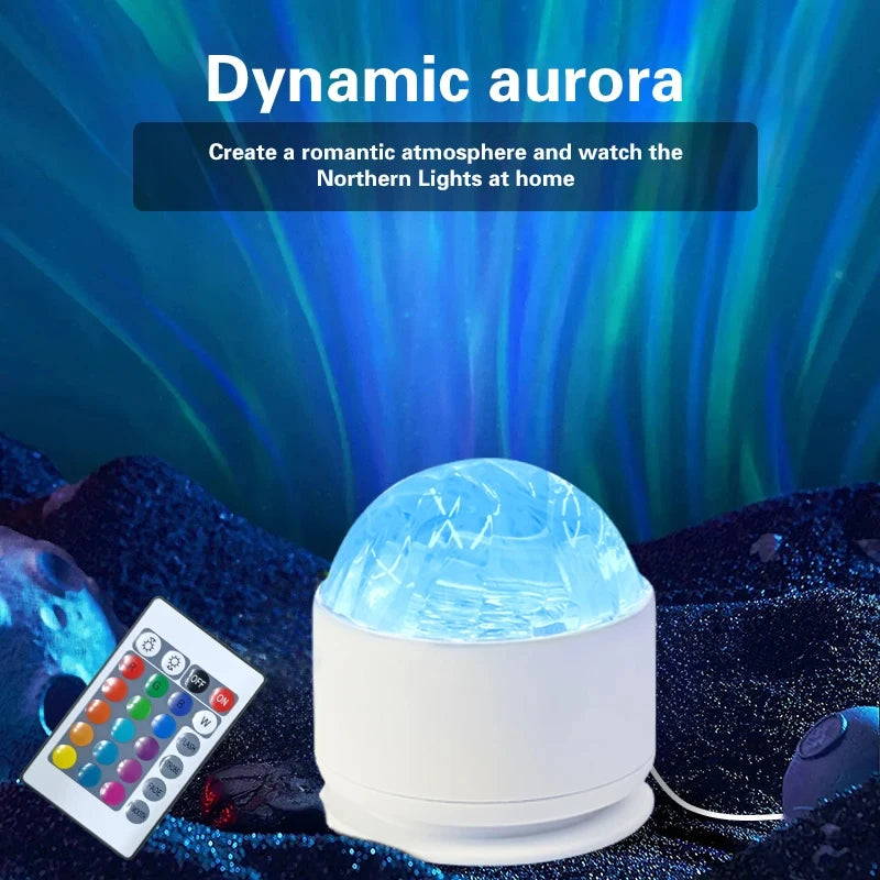 Northern Aurora/Water Ripple Projector Lamp