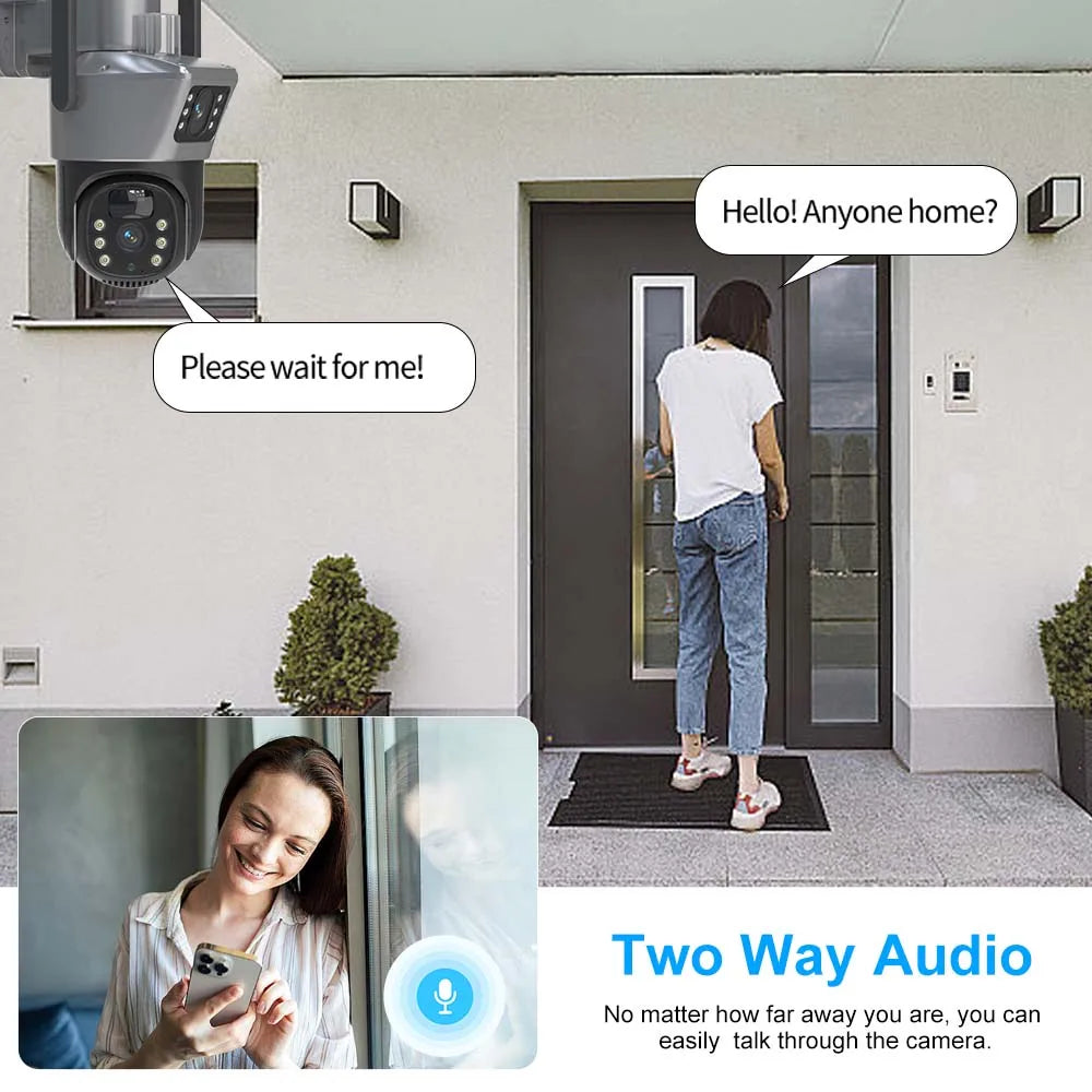Wireless Solar Powered CCTV Surveillance Camera