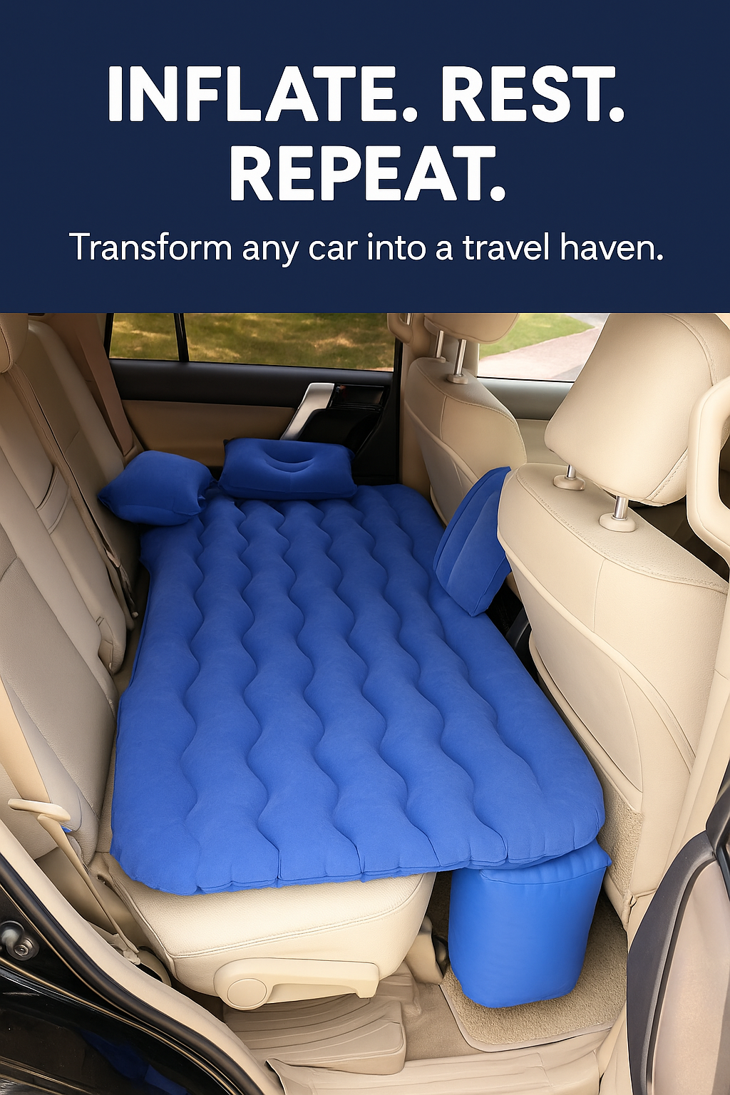 Backseat Air Mattress – 48hr Flash Sale