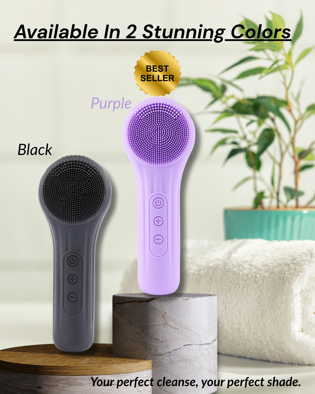 Glow Deeper – Ultrasonic Skin Scrubber for Pores, Lift & Radiance