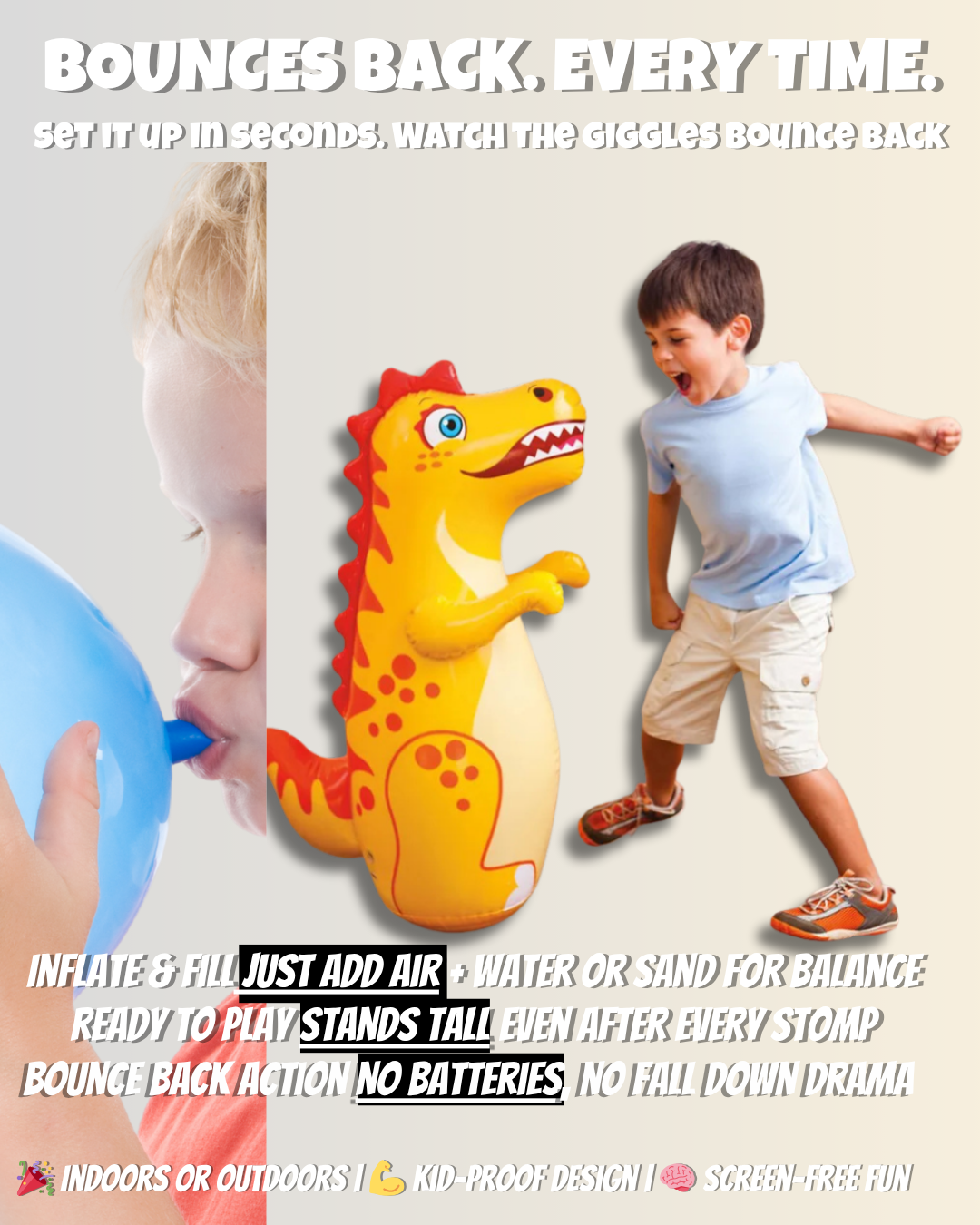 Punch & Play – Inflatable Buddy for Endless Kid Energy