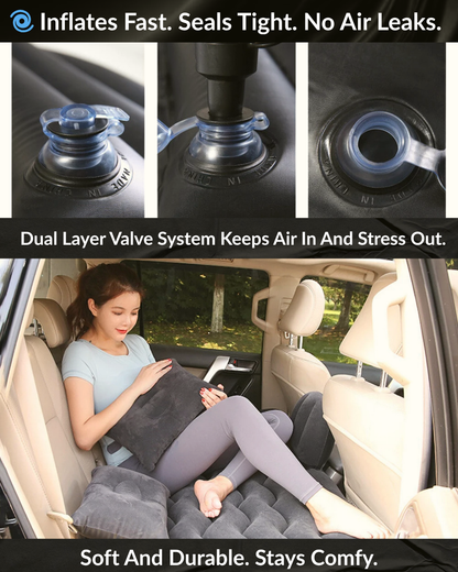 Sleep Anywhere – Inflatable Car Mattress for Road Trips, Camping & Comfort On The Go