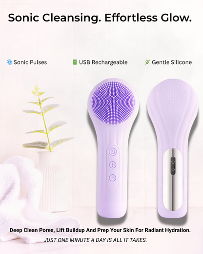 Glow Deeper – Ultrasonic Skin Scrubber for Pores, Lift & Radiance