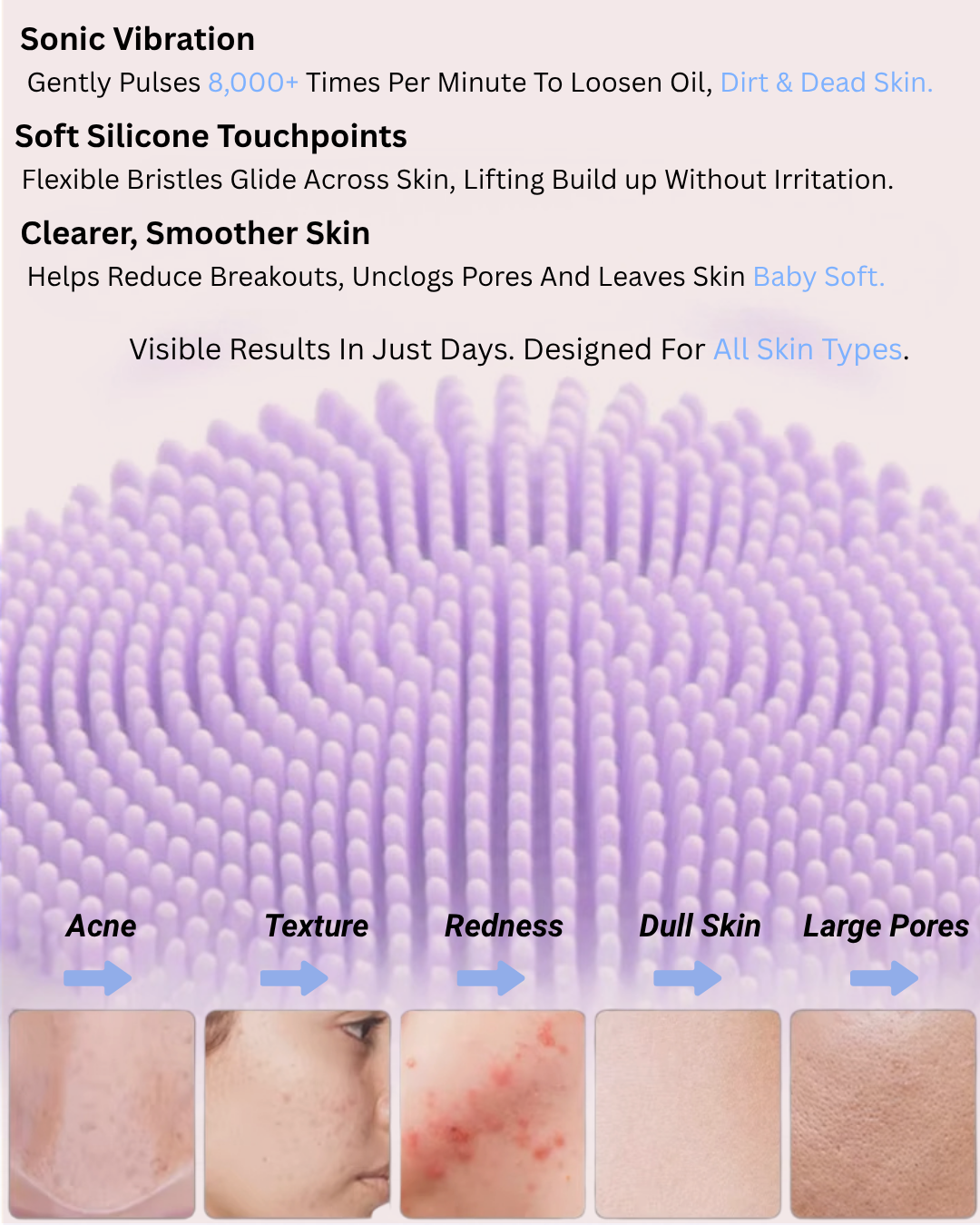 Glow Deeper – Ultrasonic Skin Scrubber for Pores, Lift & Radiance