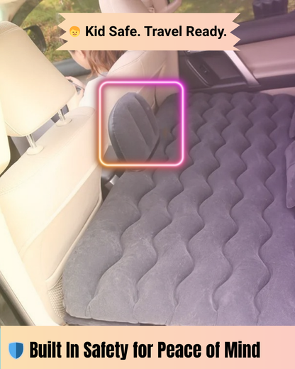 Sleep Anywhere – Inflatable Car Mattress for Road Trips, Camping & Comfort On The Go