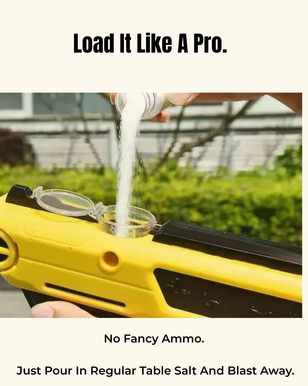 Blast Flies on Sight – Salt-Powered Bug Gun for Backyard Battles