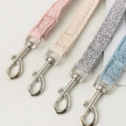 Soft Pet Harness & Leash Set – Breathable, Adjustable & Cuteness Overload