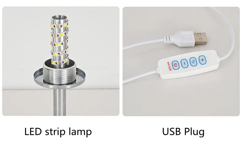 Macaron Glass Table Lamp