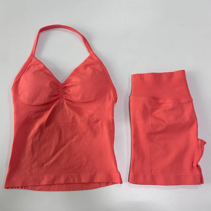 2 Piece Women's Seamless Scrunch Bum Activewear