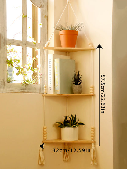 Boho Floating Wall Shelving