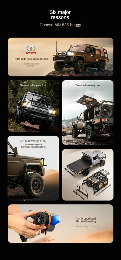 1/12 Scale RC 4WD