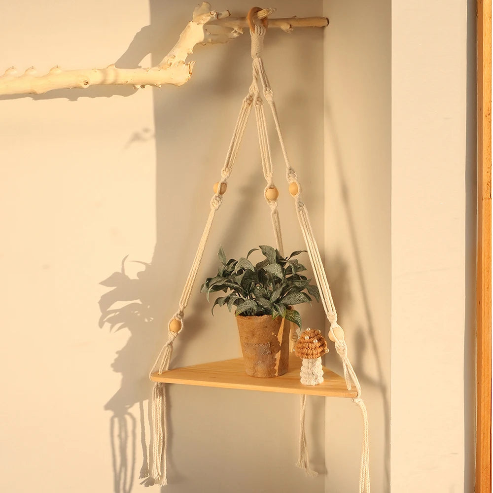 Boho Floating Wall Shelving