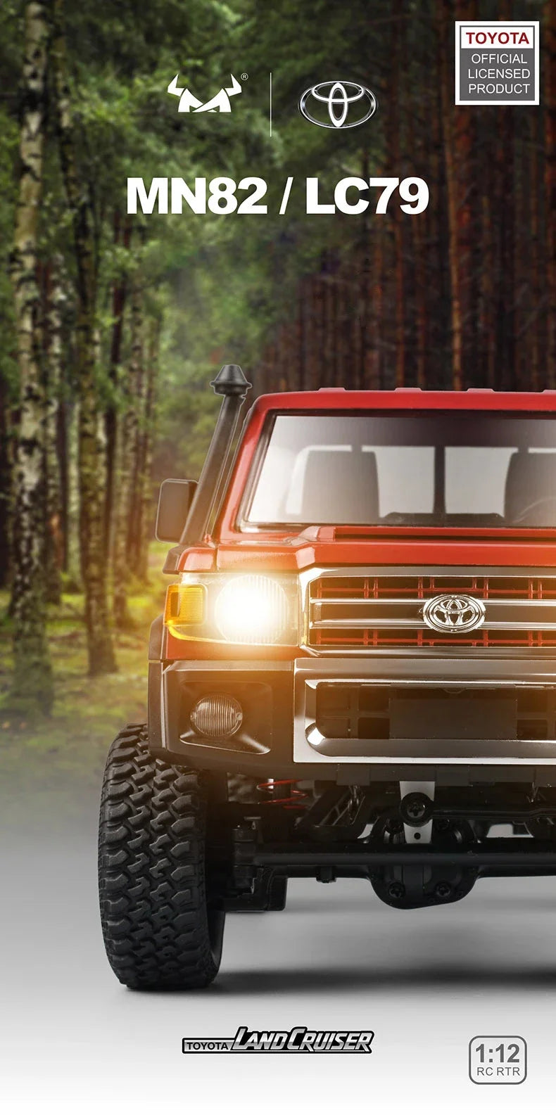 1/12 Scale RC 4WD
