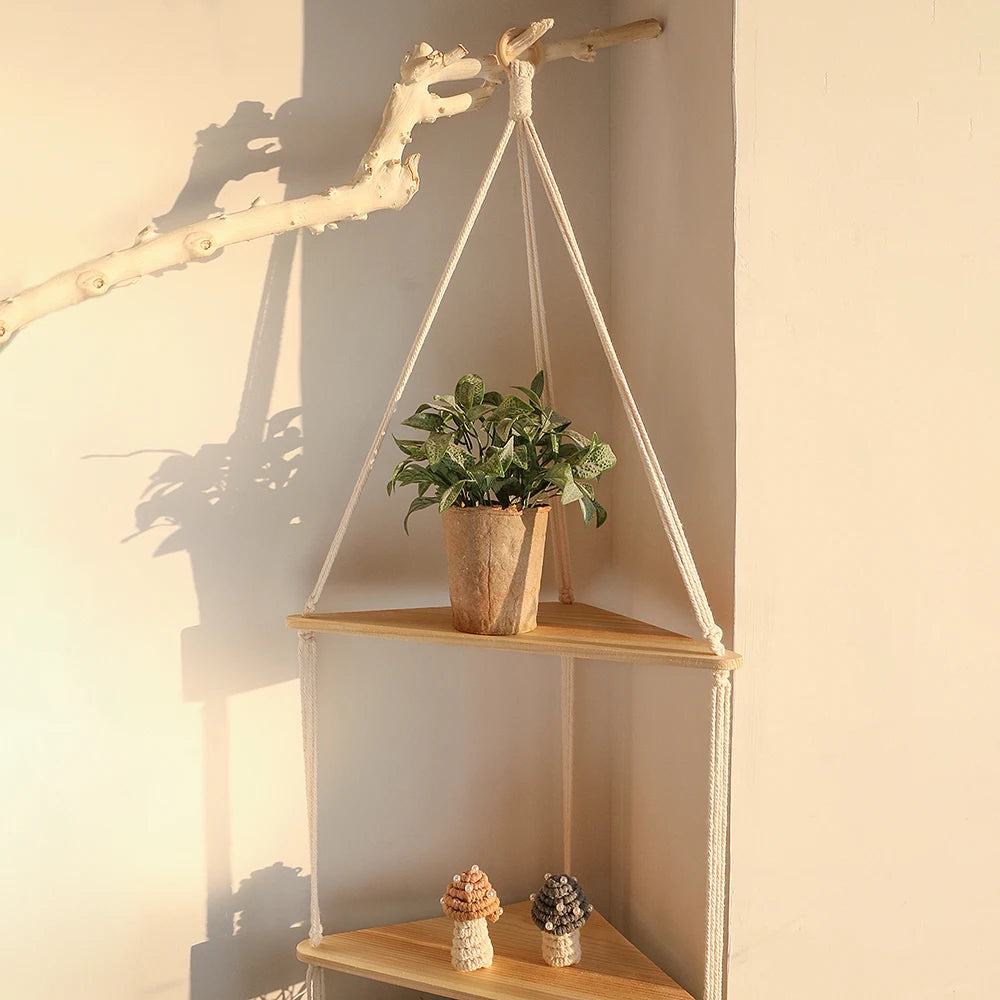 Boho Floating Wall Shelving