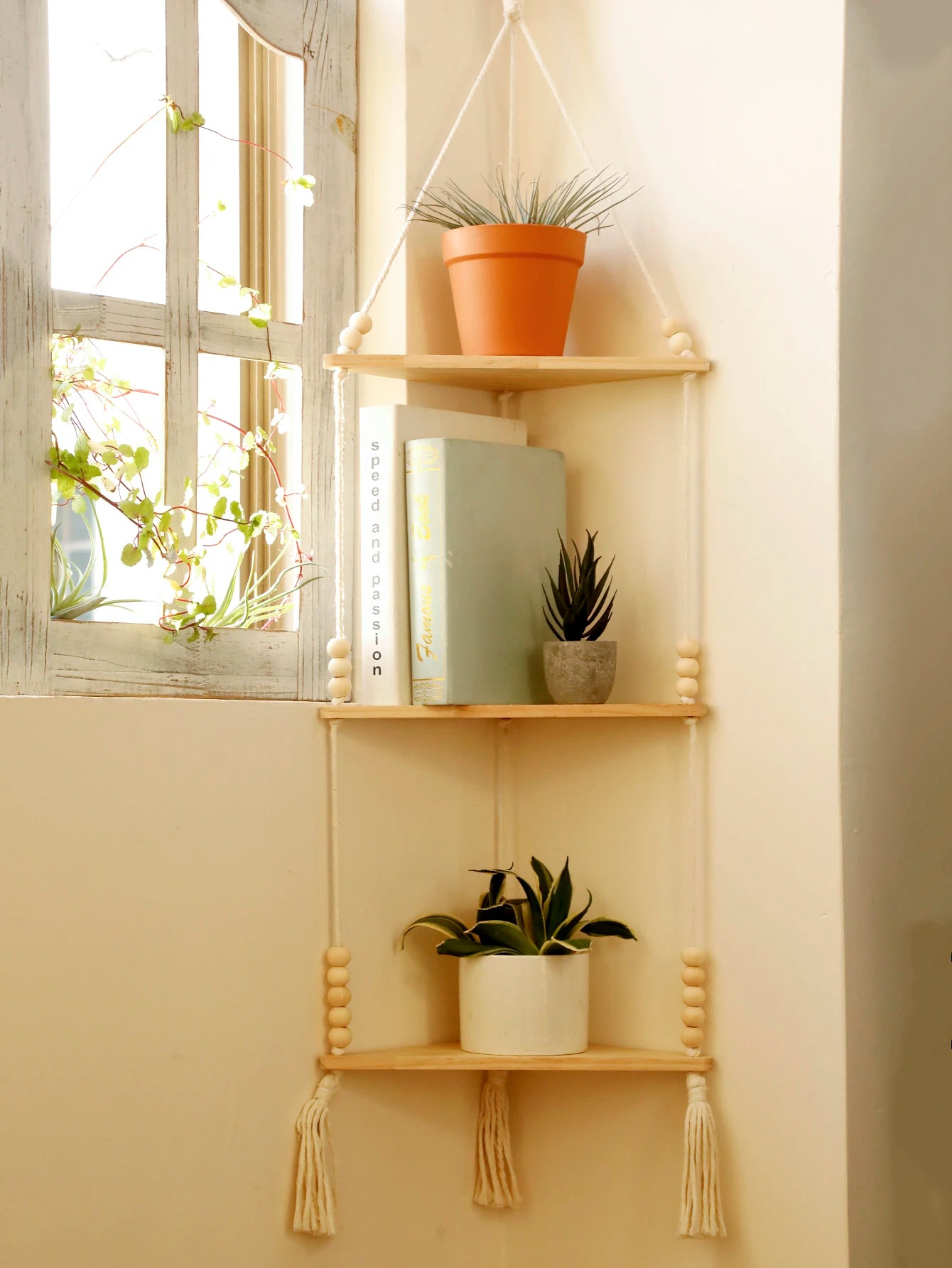 Boho Floating Wall Shelving