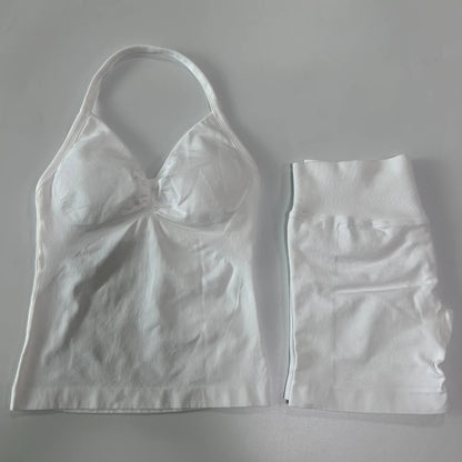 2 Piece Women's Seamless Scrunch Bum Activewear