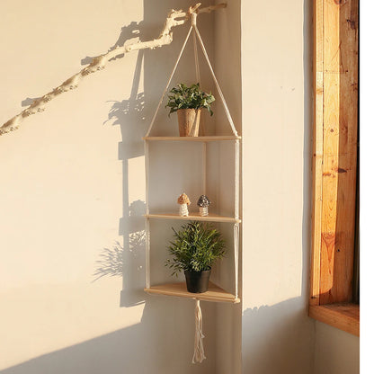 Boho Floating Wall Shelving