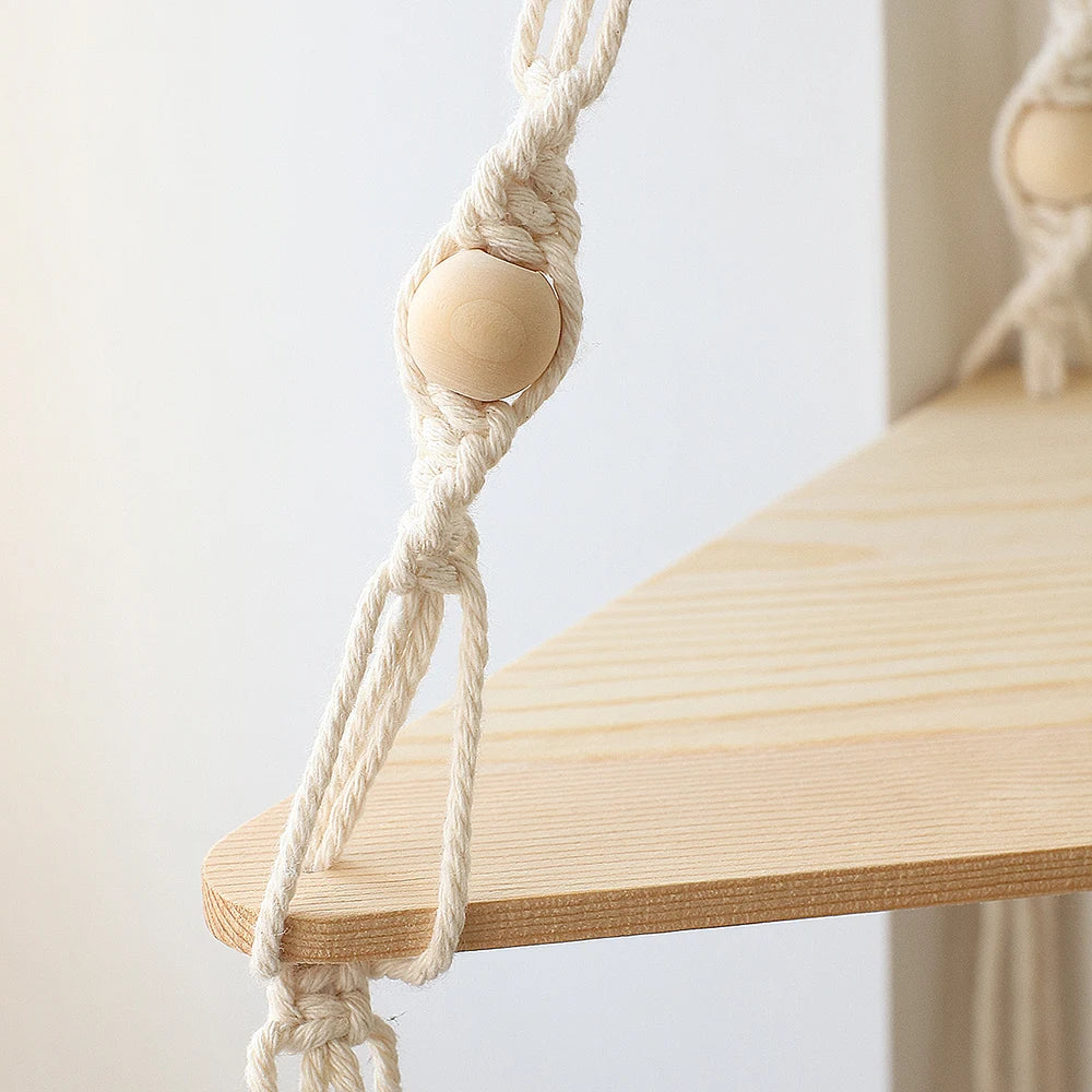 Boho Floating Wall Shelving