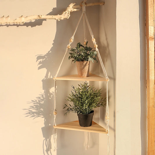 Boho Floating Wall Shelving