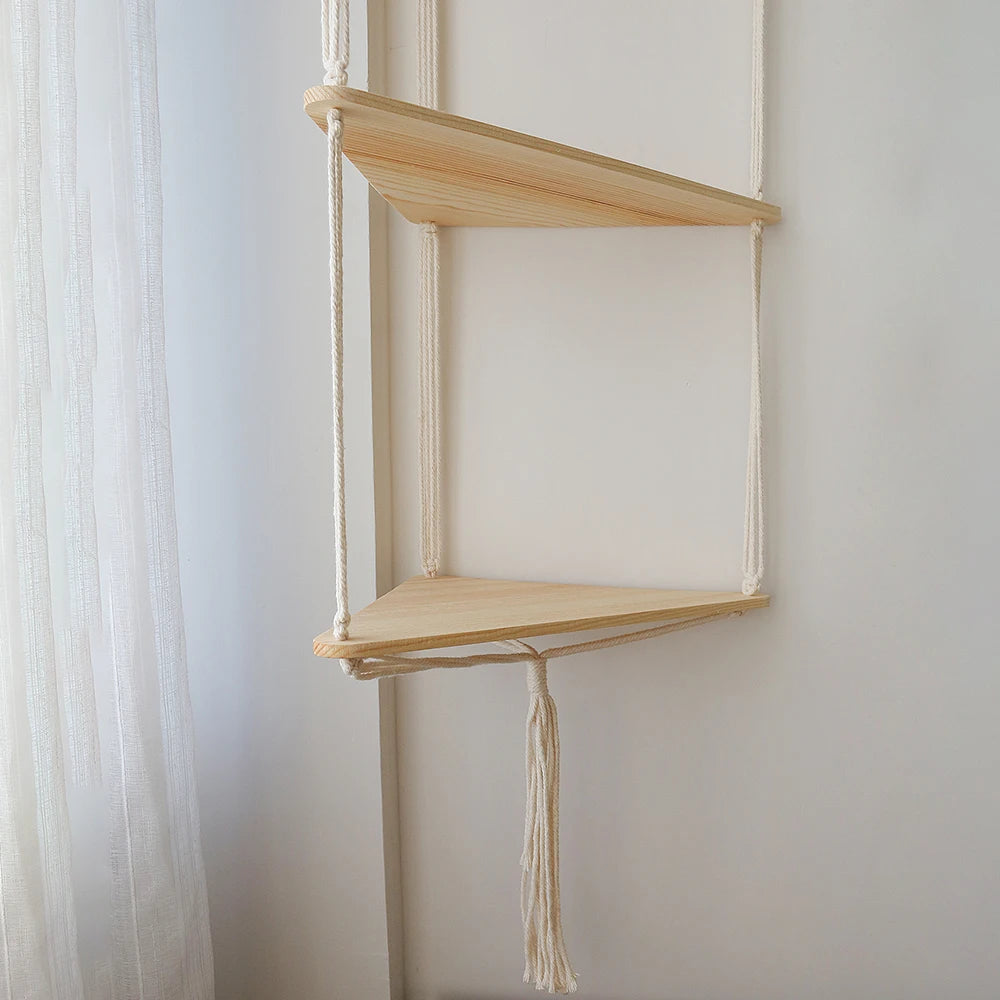 Boho Floating Wall Shelving